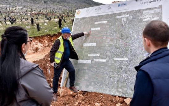 Nis ndertimi i ujesjellesit te ri ne Lac- Balluku: Hapim kantieret per veprat jetike